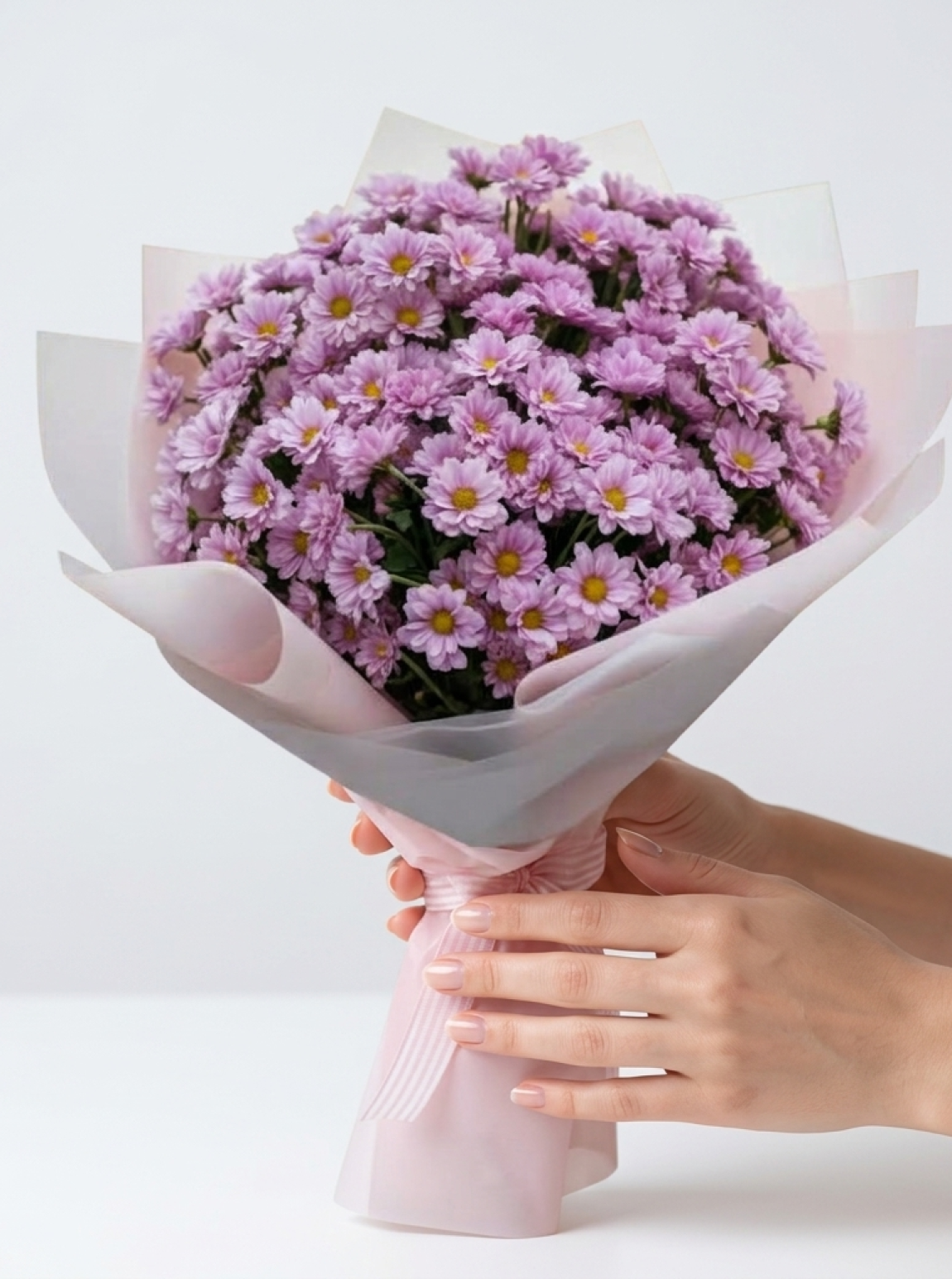 Pastel Krizantem Buketi