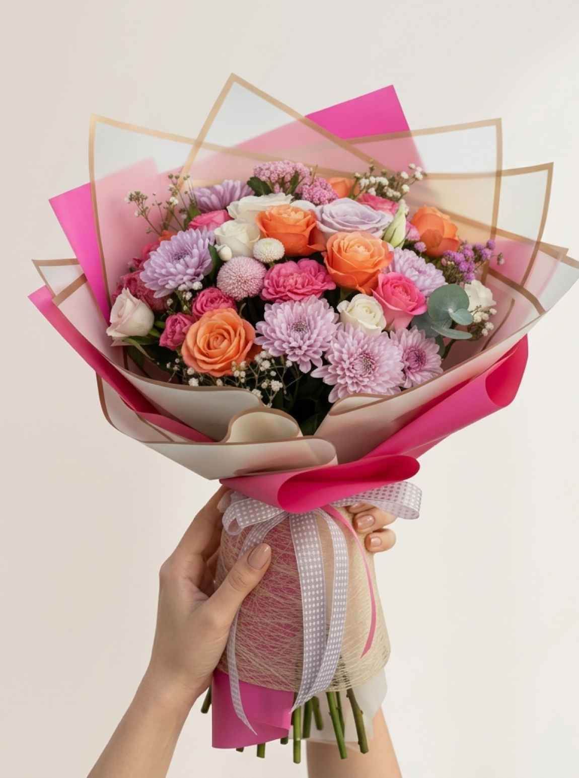Pembe Işıltı – Zarif Bahar Buketi